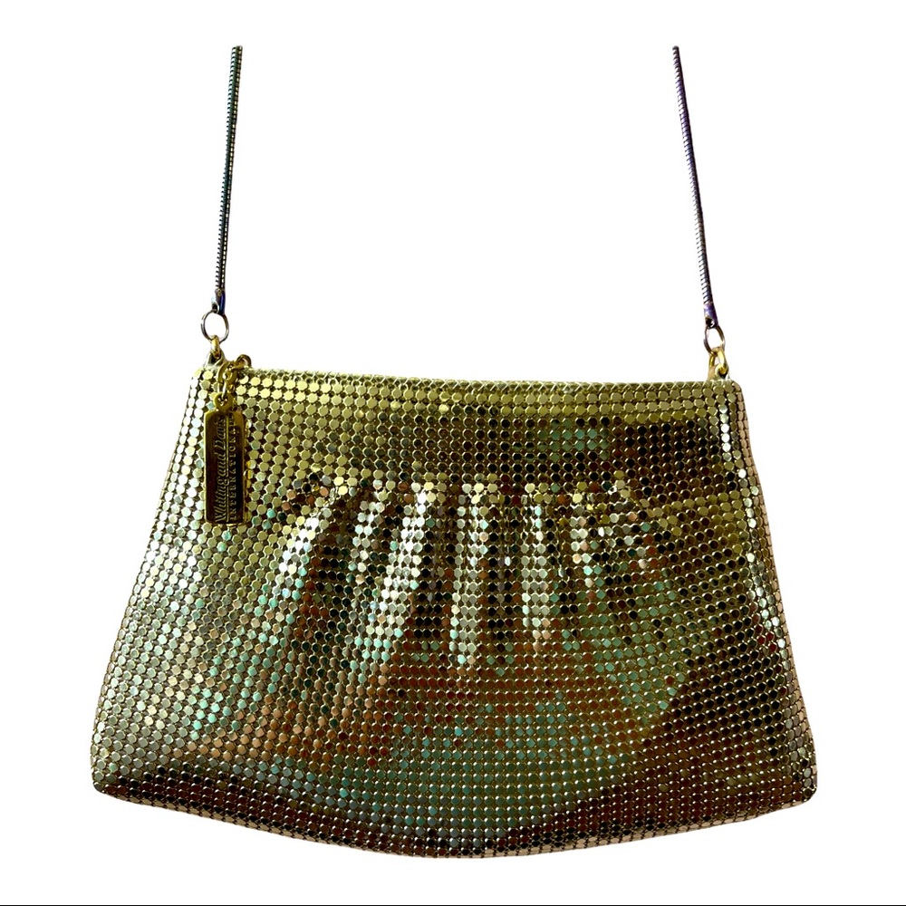 Whiting & Davis Vintage Gold Mesh Purse.*Tiny flaw
